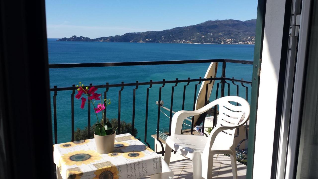 Vista Mare E Portofino - Sea And Portofino View Daire Zoagli Dış mekan fotoğraf