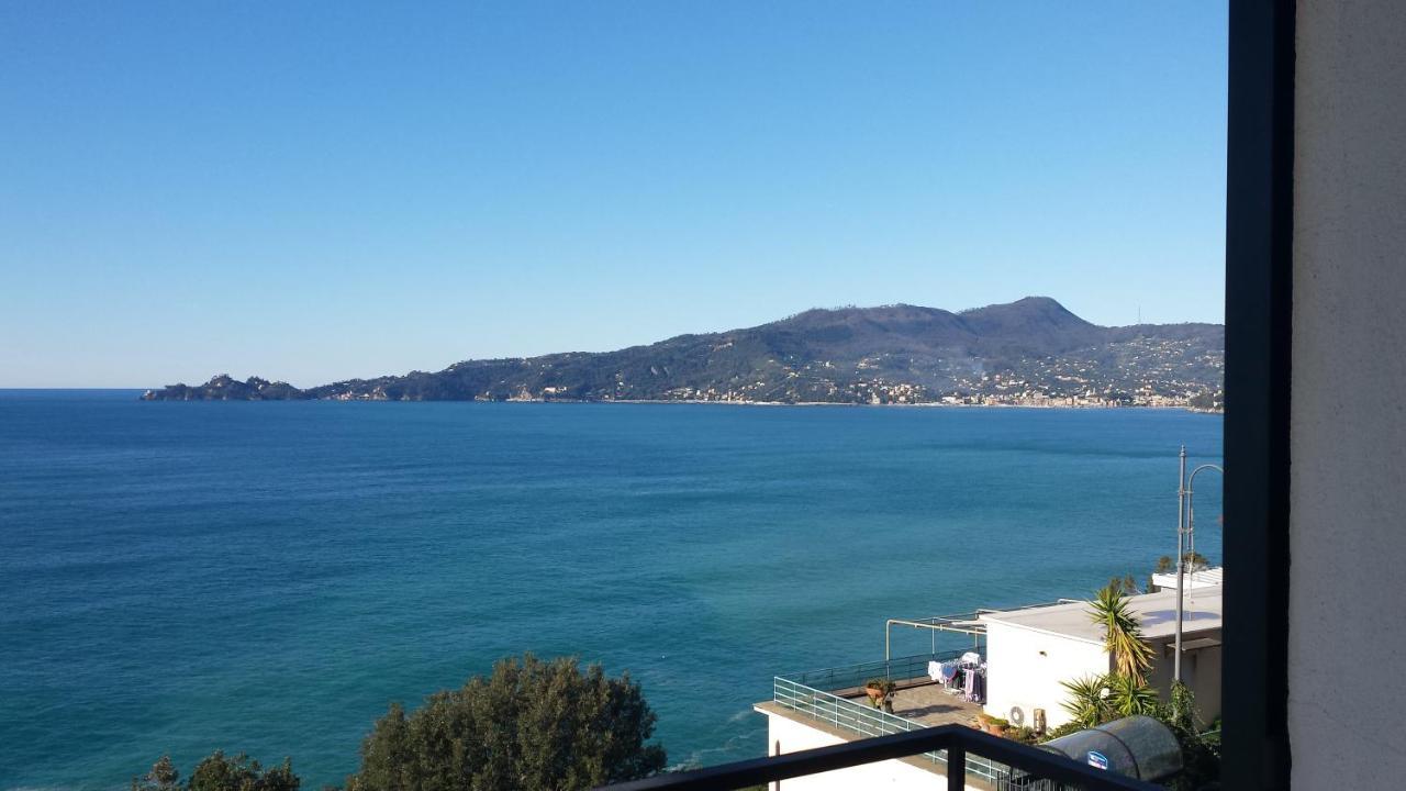 Vista Mare E Portofino - Sea And Portofino View Daire Zoagli Dış mekan fotoğraf