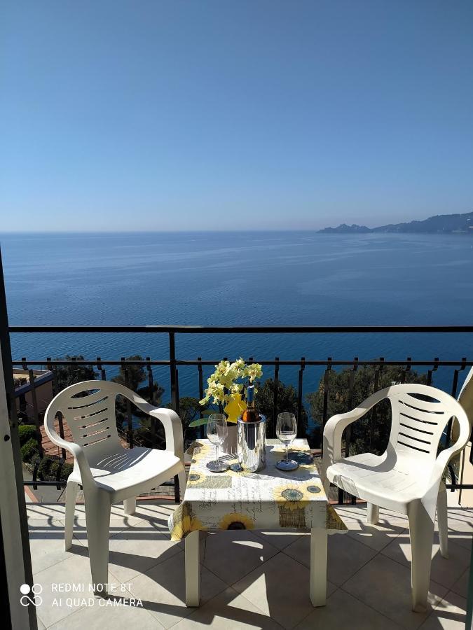 Vista Mare E Portofino - Sea And Portofino View Daire Zoagli Dış mekan fotoğraf